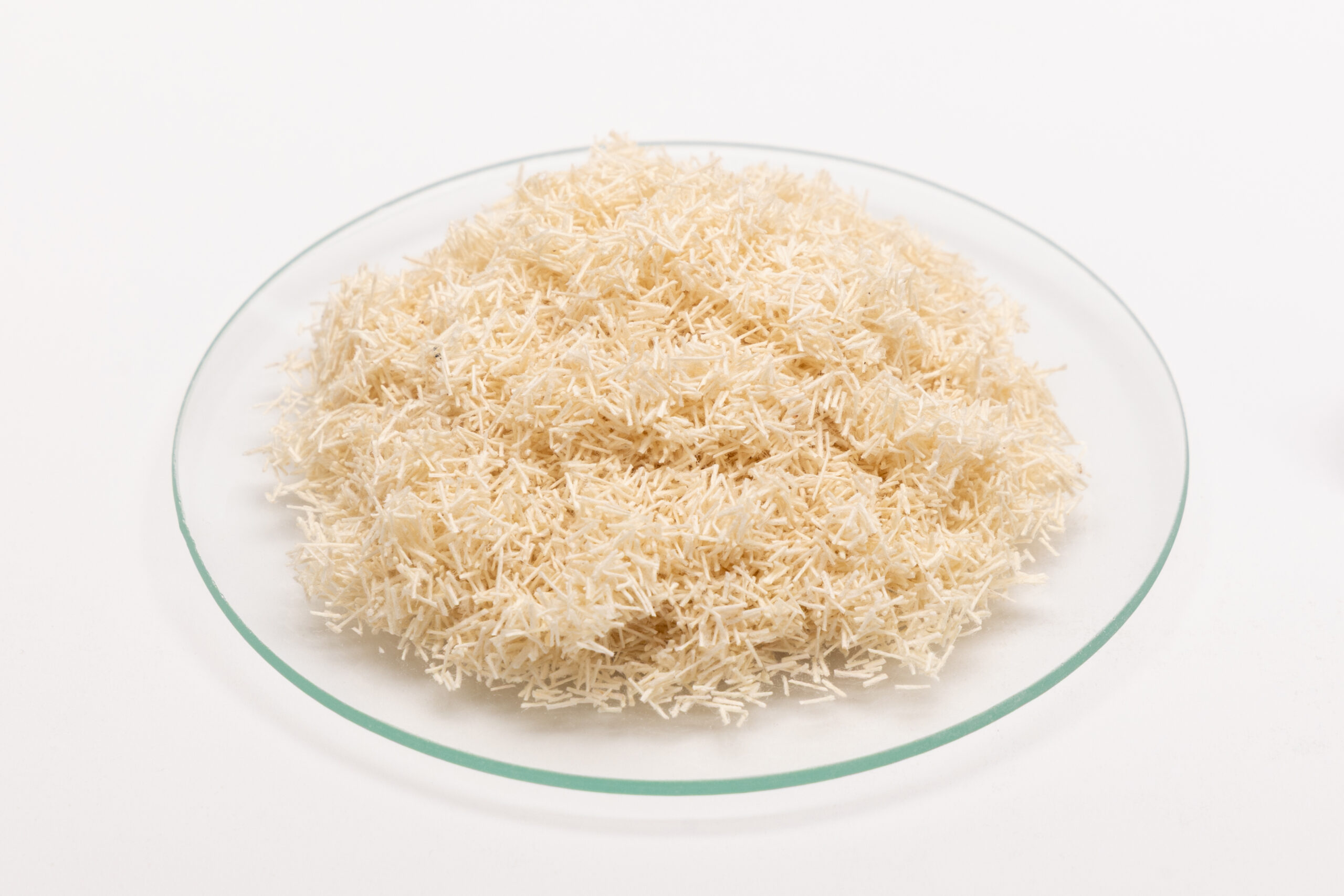 cotton fibers 3mm white cotton dish